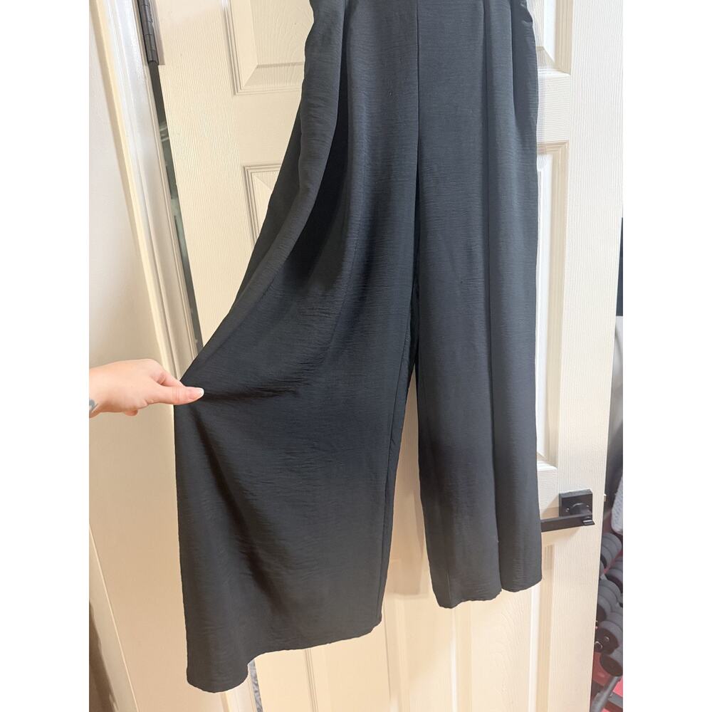LTX Airflow Palazzo Pants with bell/flare bottoms- Black- Large Size